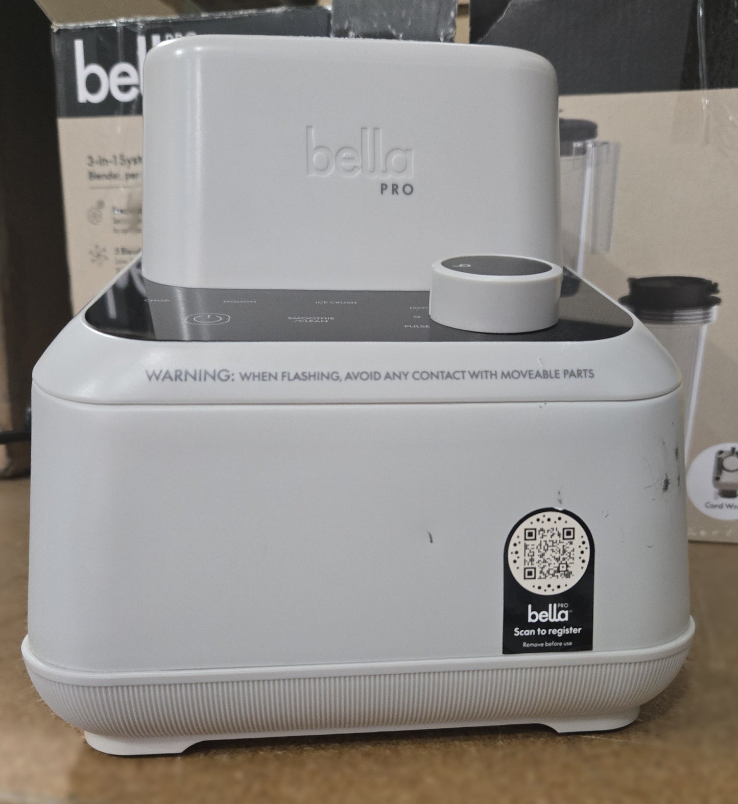 bella PRO MasterBlend 3-in-1 Prep System w/Blender, Personal Blender & Food Processor