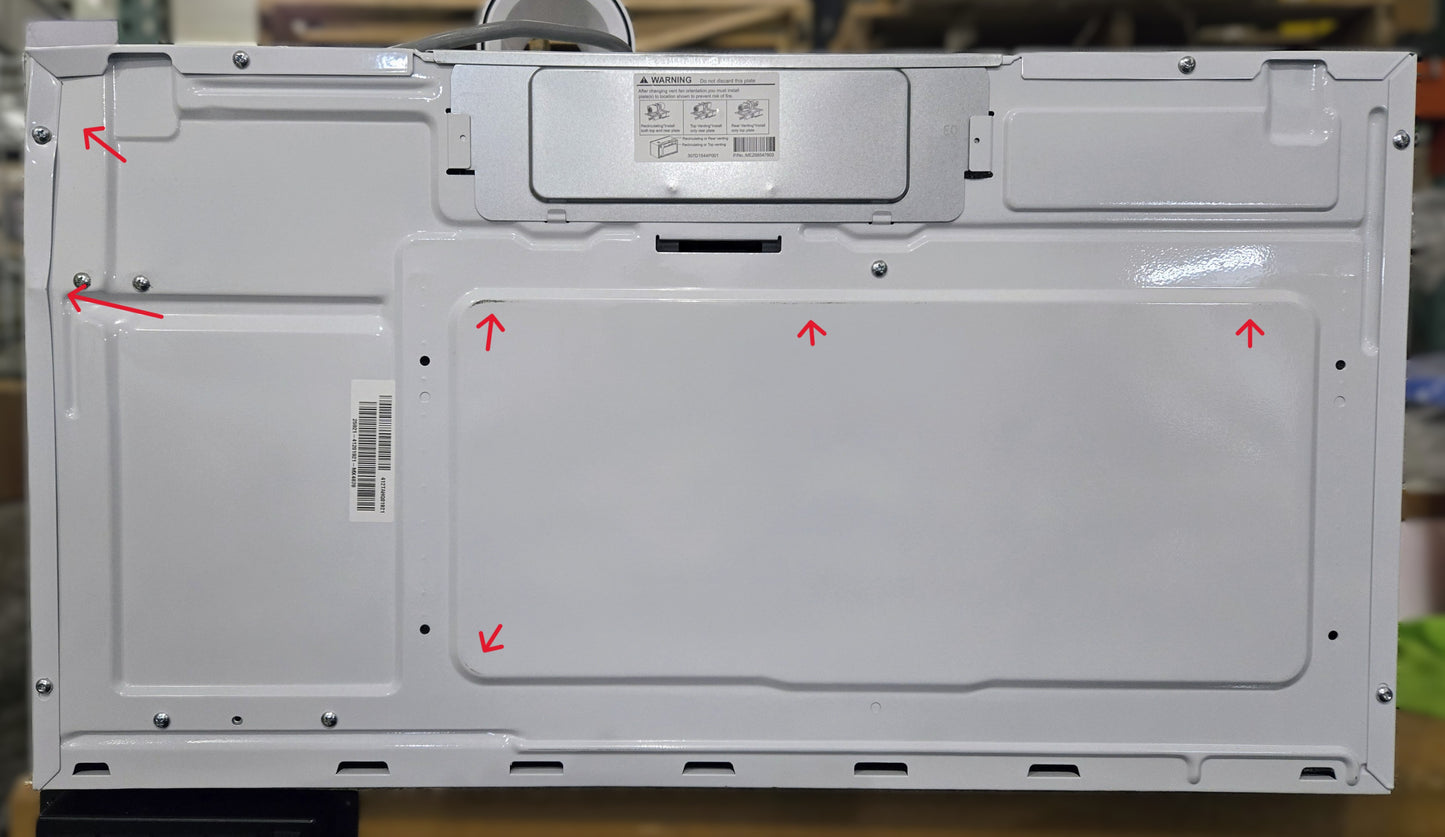 Hotpoint 1.6 Cu.Ft. Over-the-Range Microwave w/Convenience Cooking Controls - White