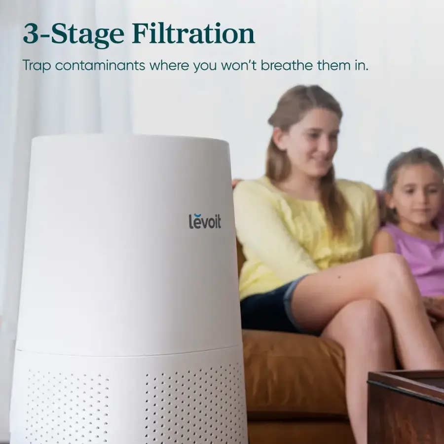 Levoit - Airzone Tower Pro Air Purifier - White