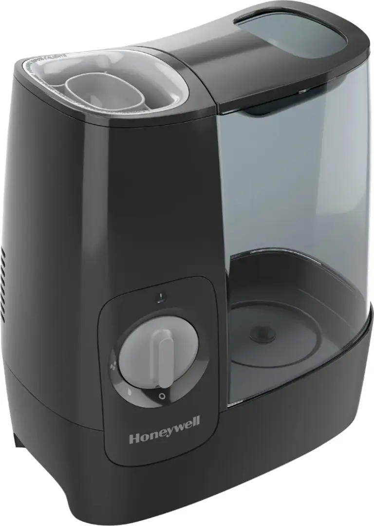 Honeywell - HWM845 Warm Mist Humidifier with Essential oil cup, Filter Free - Black