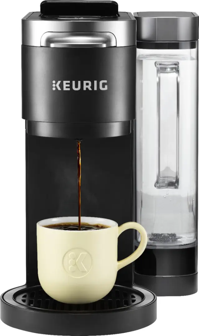 Keurig - K-Duo Plus 12-Cup Coffee Maker and Single Serve K-Cup Brewer - Black