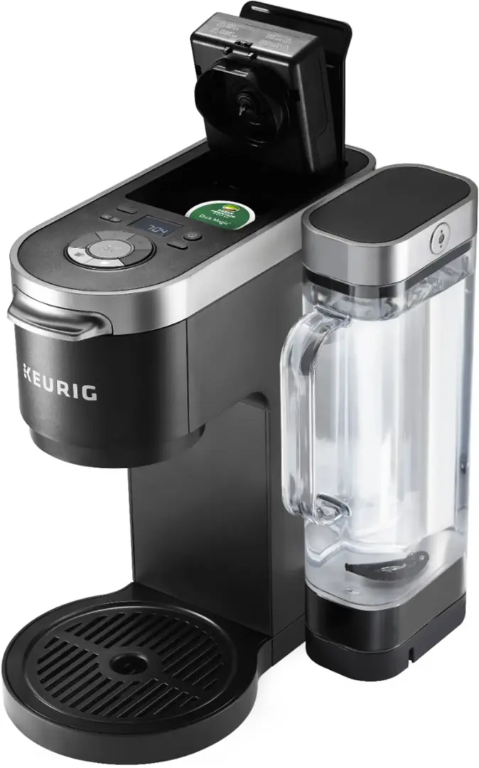 Keurig - K-Duo Plus 12-Cup Coffee Maker and Single Serve K-Cup Brewer - Black
