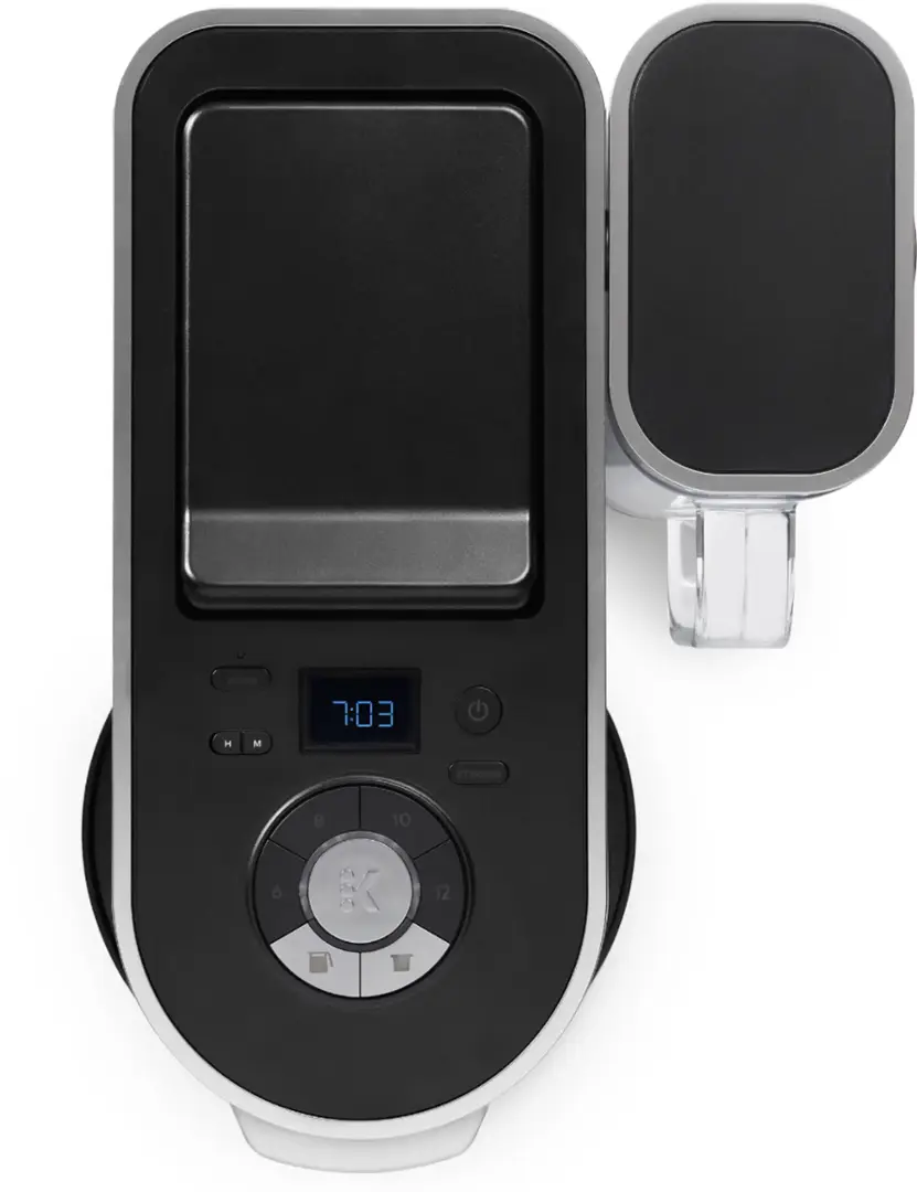 Keurig - K-Duo Plus 12-Cup Coffee Maker and Single Serve K-Cup Brewer - Black