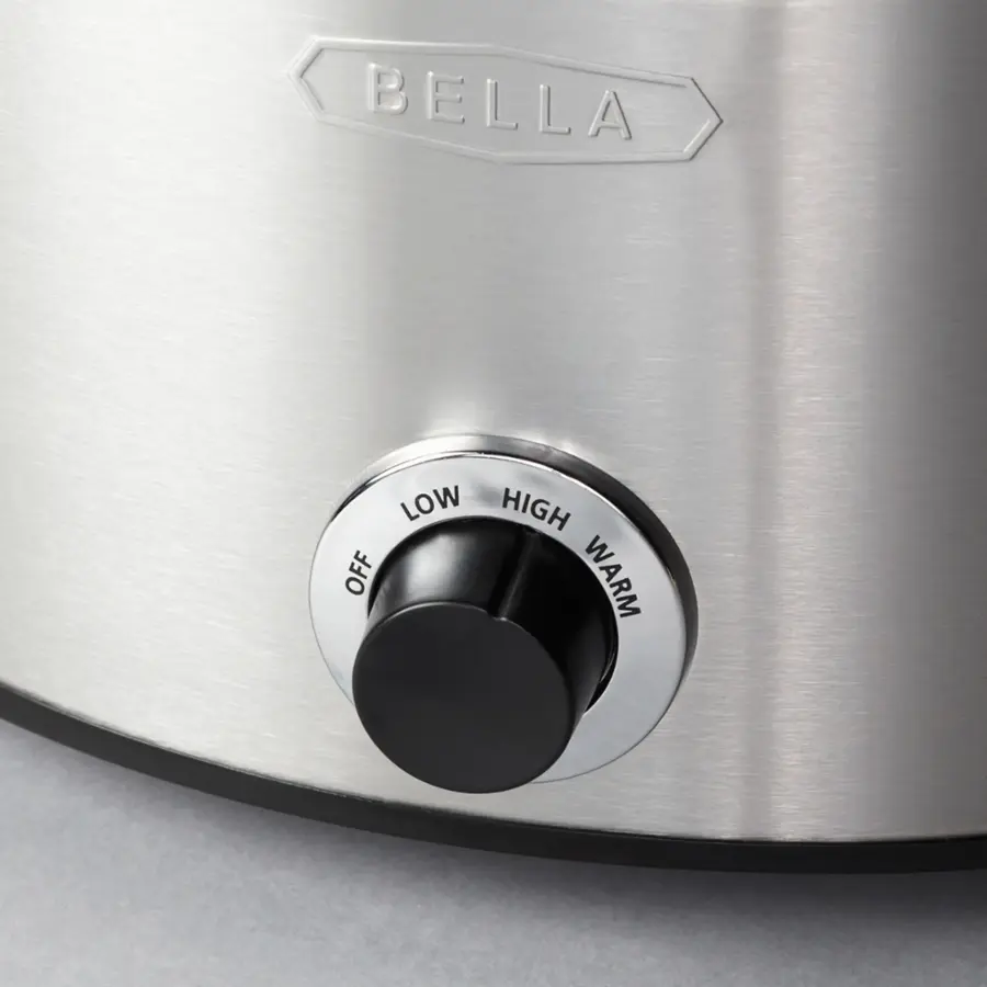 Bella - 5-qt. Slow Cooker with Bonus Dipper