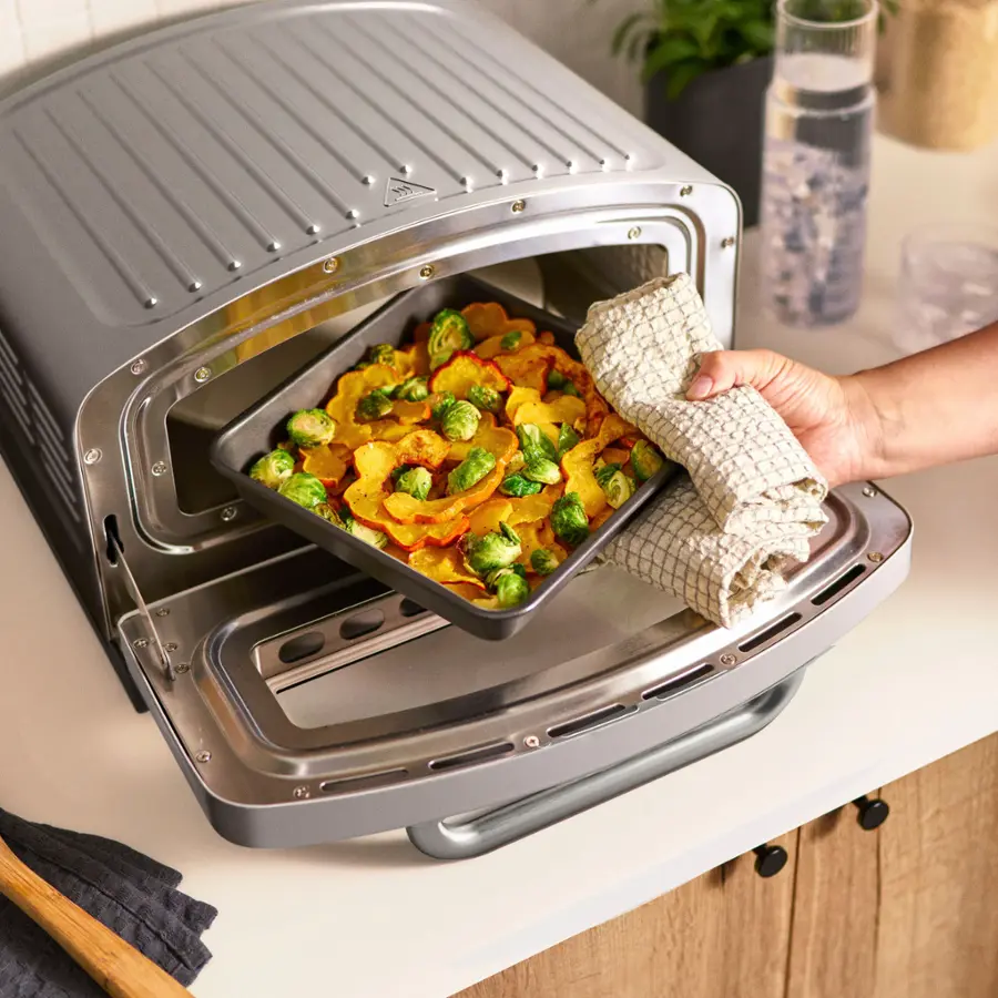 bella PRO - Blaze Oven+: Pizza, Broil, Bake & Roast - Stainless Steel