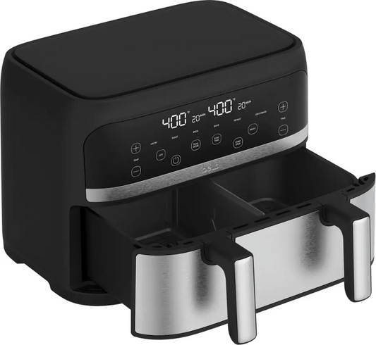 bella PRO - 4-qt. TriZone Touchscreen Air Fryer with Dual Flex Basket