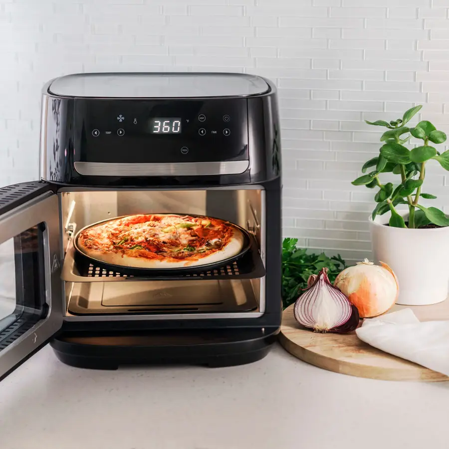 bella PRO 12.6-qt. Touchscreen Air Fryer Pizza Oven w/Rotisserie
