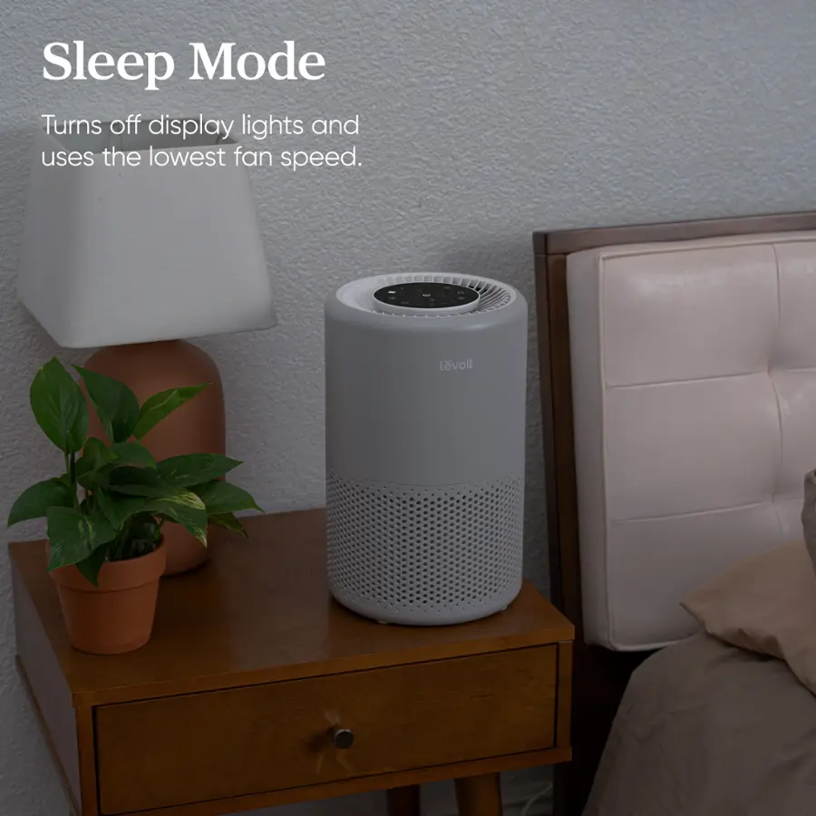 Levoit - Core 200S Smart Air Purifier - Grey