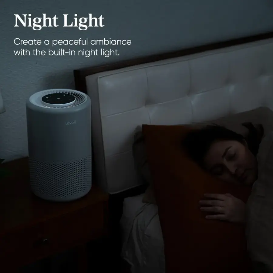 Levoit - Core 200S Smart Air Purifier - Grey