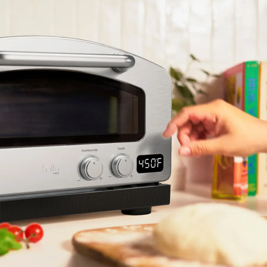 bella PRO - Blaze Oven+: Pizza, Broil, Bake & Roast - Stainless Steel