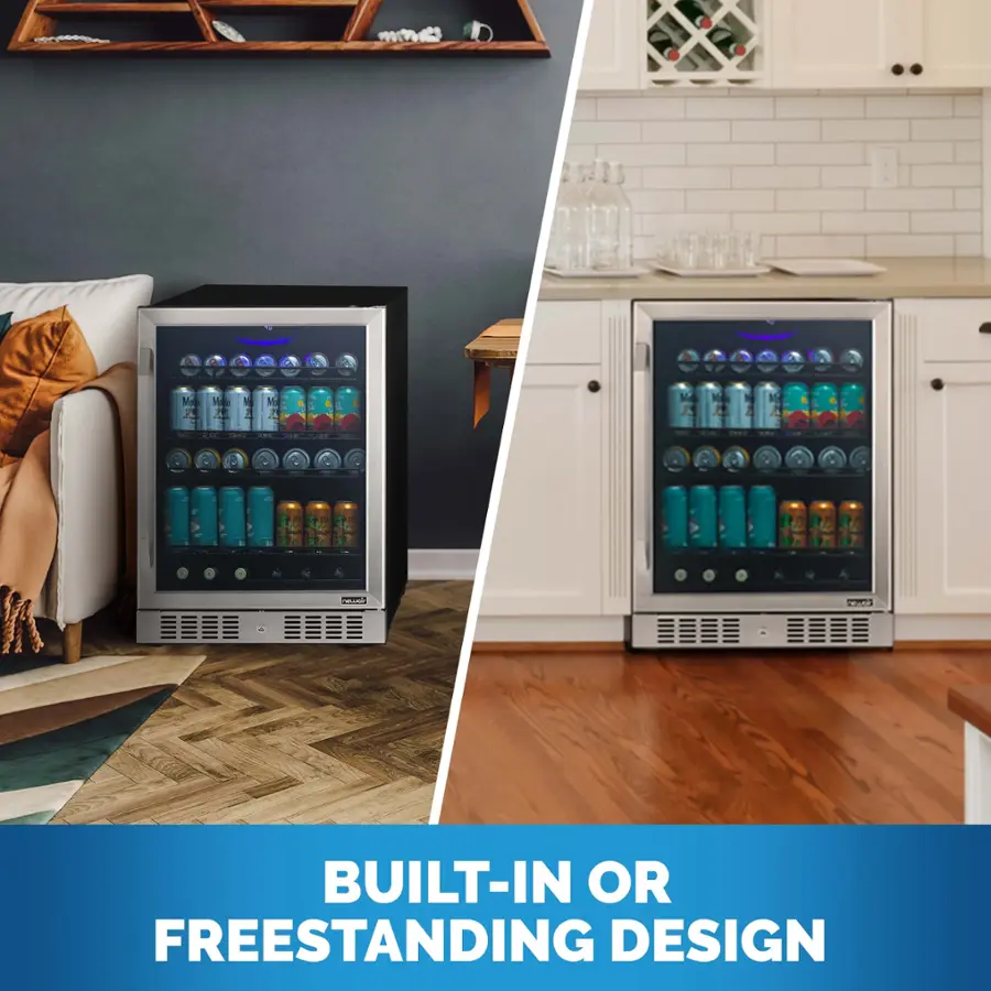 Newair 24" 177- Can Built-in Beverage Fridge *PICKUP ONLY