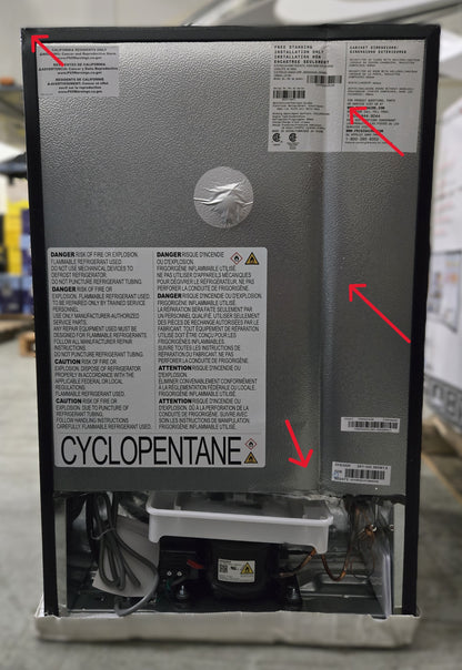 Frigidaire 4.5 Cu. Ft. Mini Fridge with Top Freeze - PICKUP ONLY