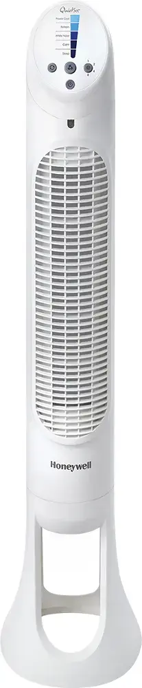 Honeywell HYF260W QuietSet 5-Speed Oscillating Tower Fan - White