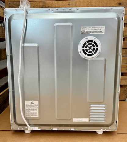 Black+Decker - 2.65 Cu.Ft. Stackable Smart Electric Dryer w/Standard Wall Outlet