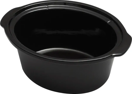 Bella - 5-qt. Slow Cooker with Bonus Dipper - Stainless Steel