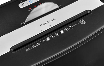 Insignia NS-S10MCBK2 10-Sheet Microcut Shredder - Black