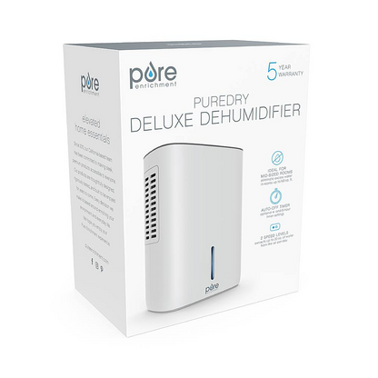 Pure Enrichment - PureDry Deluxe 1.5L Dehumidifier - White