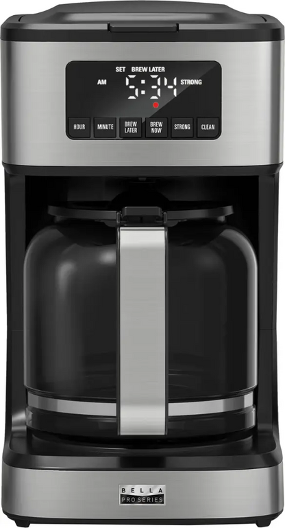 bella PRO 12-Cup Programmable Coffee Maker Stainless Steel *MISSING ACCESSORY