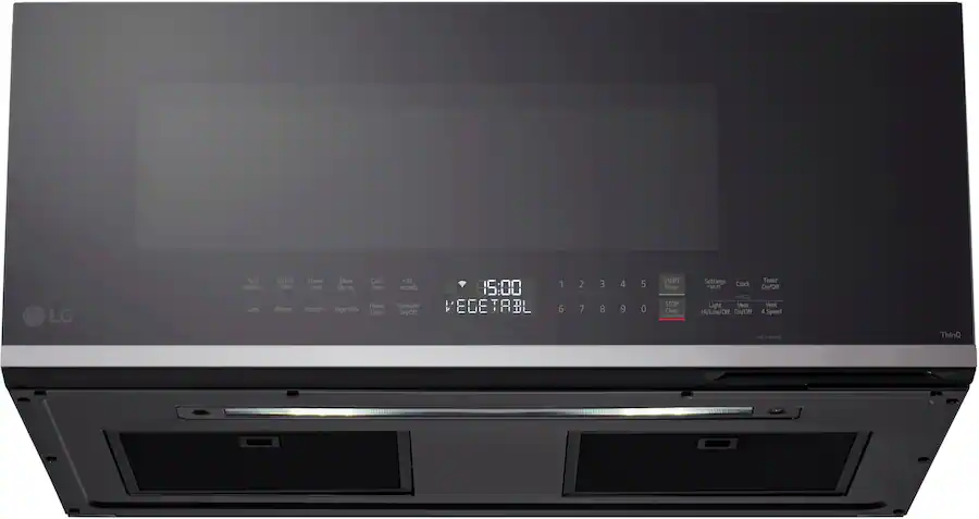 LG 1.3 Cu.Ft. Low-Profile Over-The-Range Microwave w/Sensor Cook & Zero Clearance Door