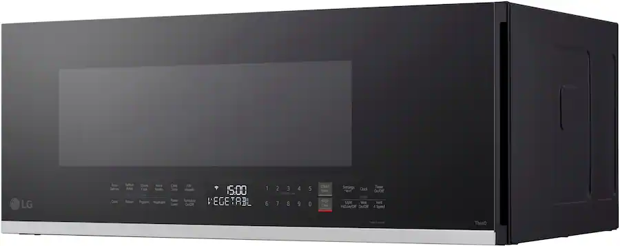 LG 1.3 Cu.Ft. Low-Profile Over-The-Range Microwave w/Sensor Cook & Zero Clearance Door