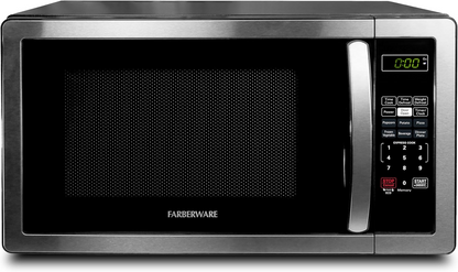 Farberware Classic 1.1 Cu.Ft. 1000-Watt Stainless Steel Microwave Oven