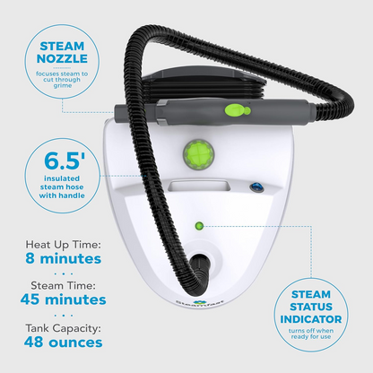 Steamfast - SF-370 Corded Steam Mop - White