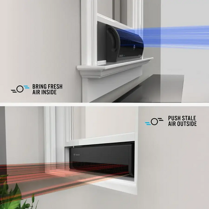 Vornado - Transom AE Window Fan - Black (FA1-0137-06)